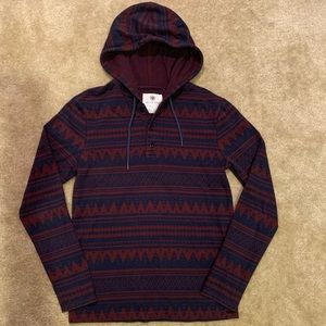 On The Byas Navy Blue/Maroon Sweatshirt